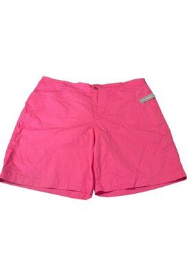 CJ BANKS Women's Plus Size 24W Moderately Curvy Pink Shorts